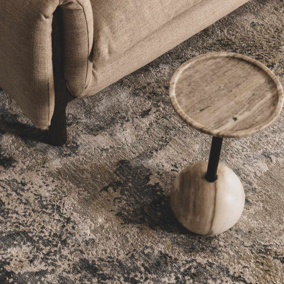 Maddington Gray And Blue Modern Abstract Design Area Rug - The Rug Decor