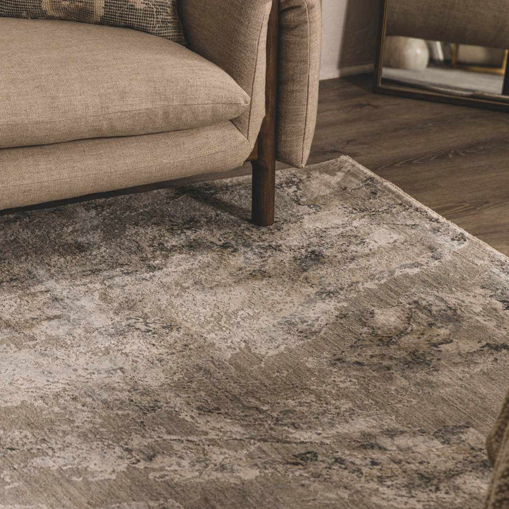Maddington Gray And Blue Modern Abstract Design Area Rug - The Rug Decor