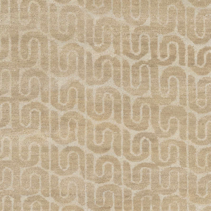 Madeley Modern Style Beige Hand Knotted Area Rug - The Rug Decor