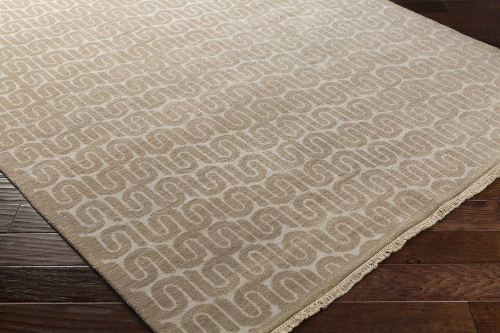 Madeley Modern Style Beige Hand Knotted Area Rug - The Rug Decor