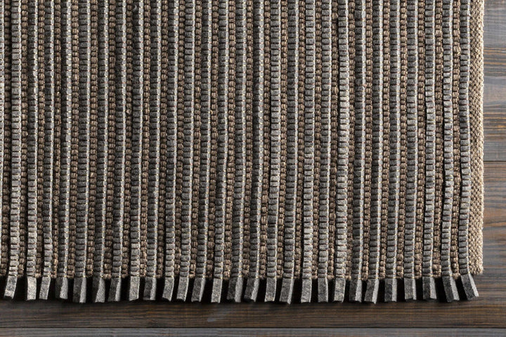Maidsville Contemporary Charcoal And Gray Rug - The Rug Decor