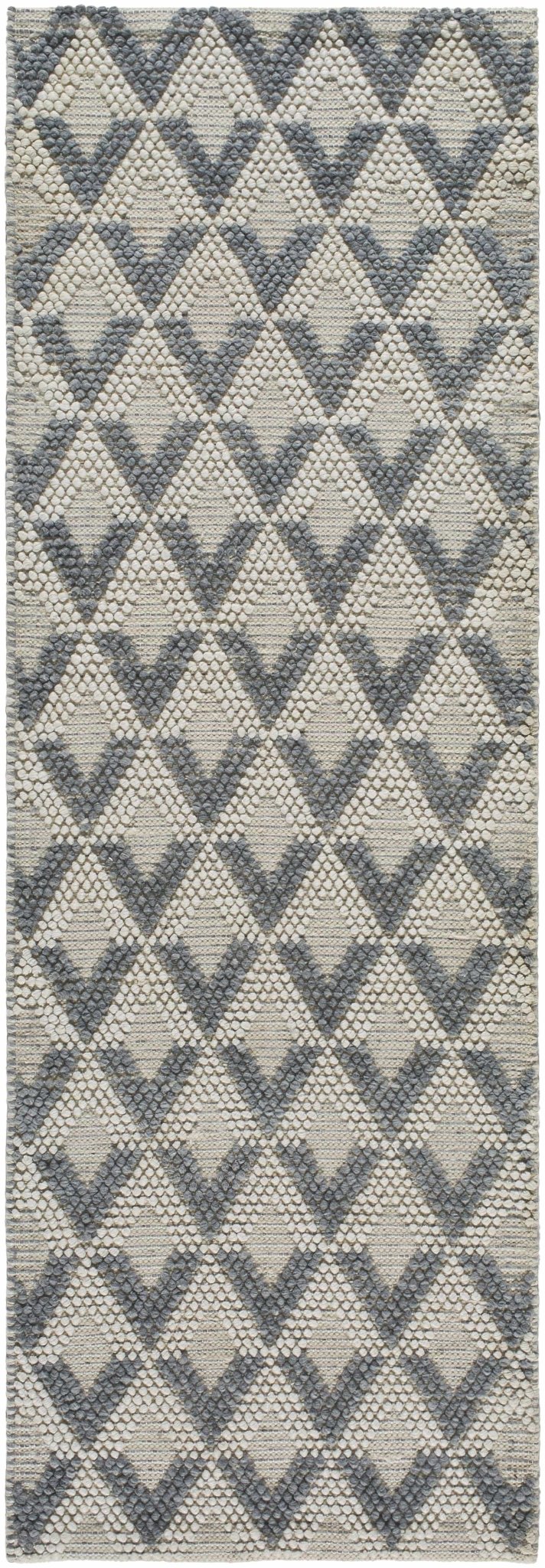 Maik Contemporary Geometrical Gray And Ivory Area Rug - The Rug Decor