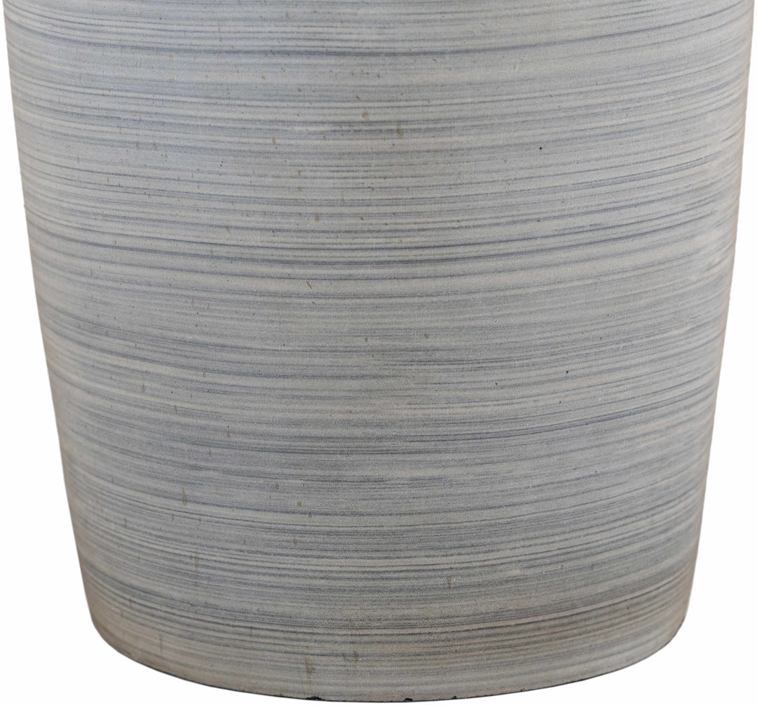 Mambog Gray Resin Table Lamp | Traditional Accent Lighting