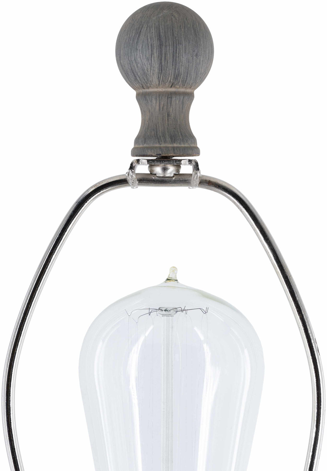 Mambog Gray Resin Table Lamp | Traditional Accent Lighting