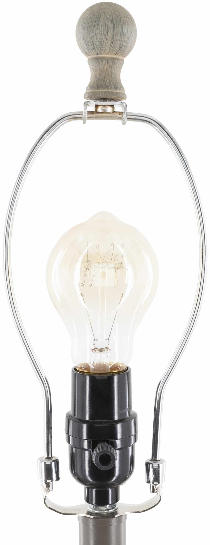 Mambog Gray Resin Table Lamp | Traditional Accent Lighting