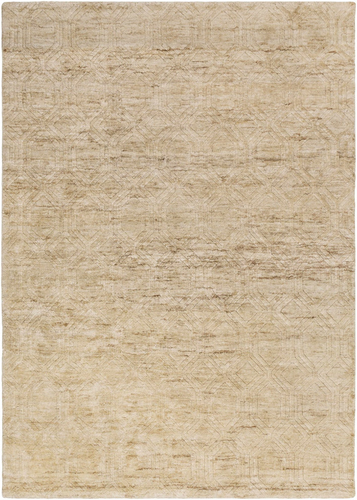 Manchester Contemporary Geometrical Beige Jute Rug - The Rug Decor