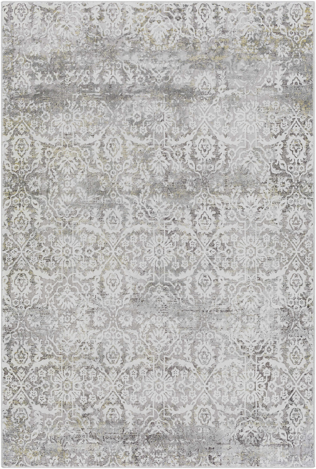 Mandurah Ivory And Gray Traditional Style Area Rug