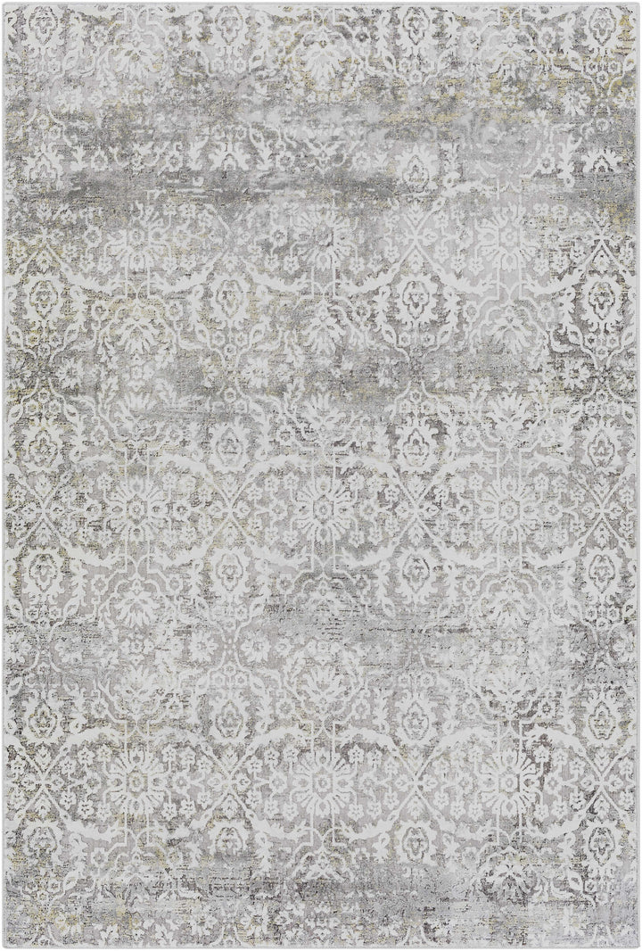 Mandurah Ivory And Gray Traditional Style Area Rug