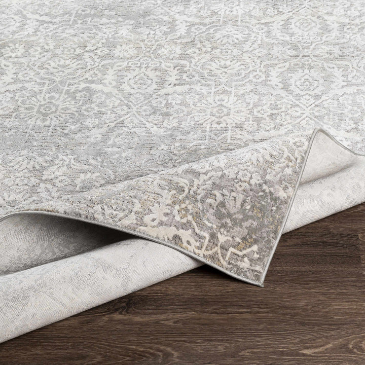 Mandurah Ivory And Gray Traditional Style Area Rug