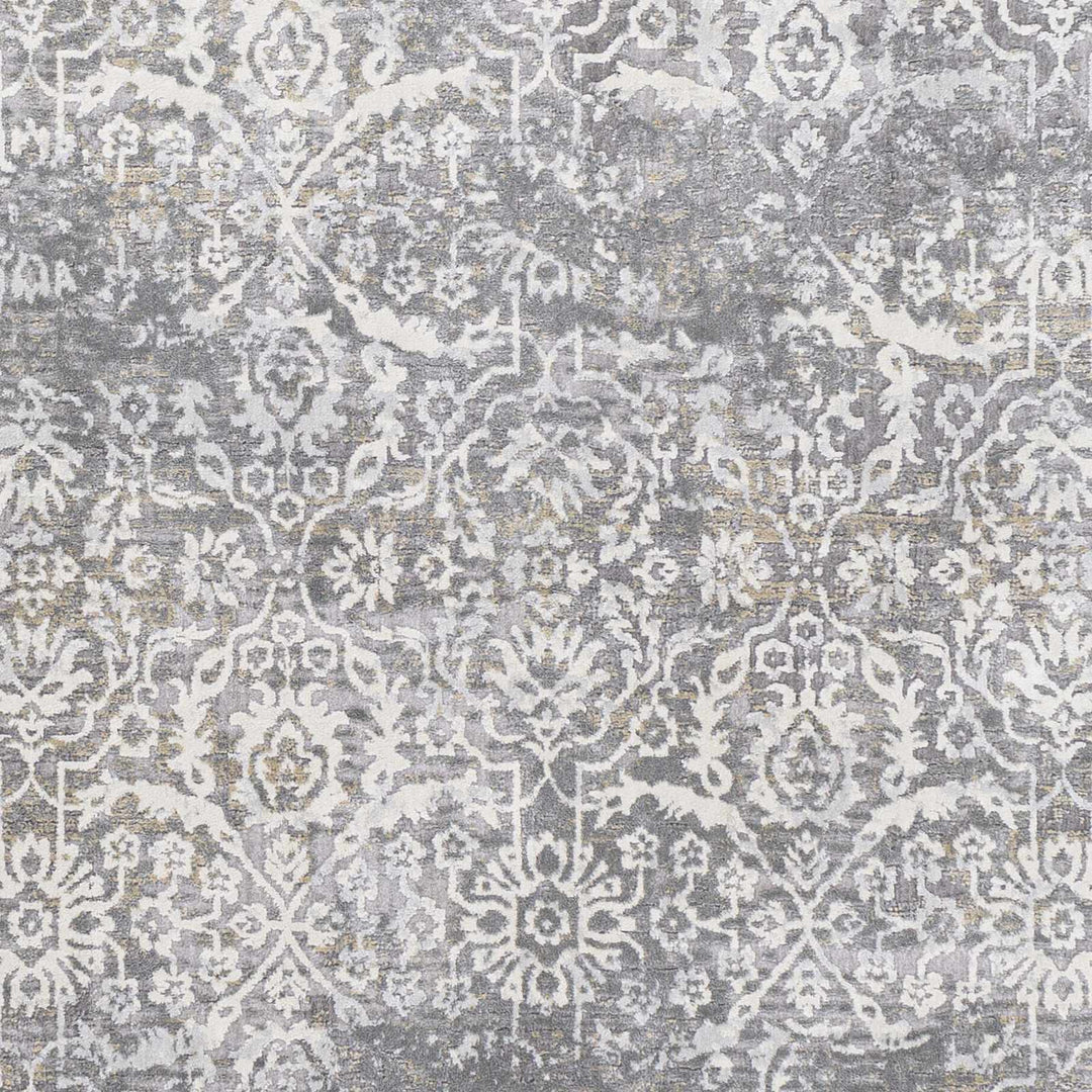 Mandurah Ivory And Gray Traditional Style Area Rug