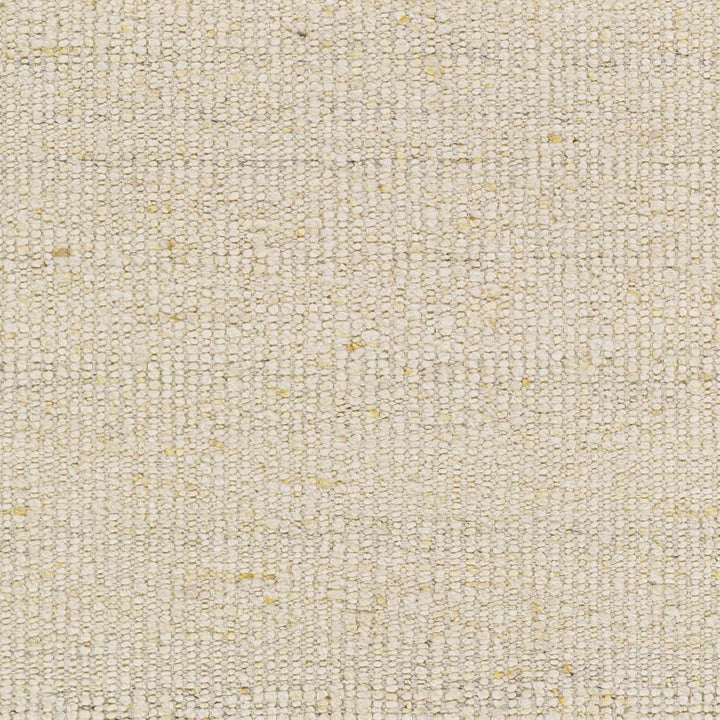 Manicahan Contemporary Solid Ivory And Cream Wool Rug - The Rug Decor