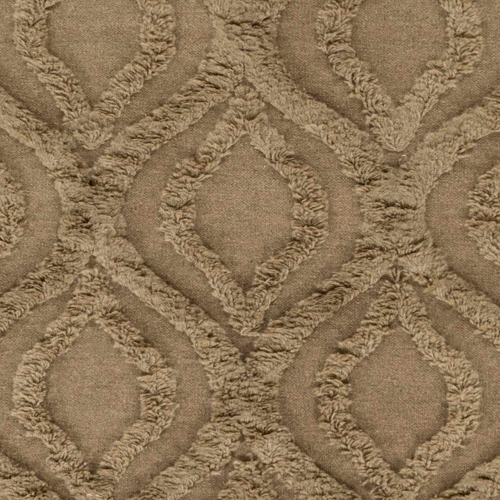 Manorville Contemporary Geometrical Brown Hand Woven Area Rug