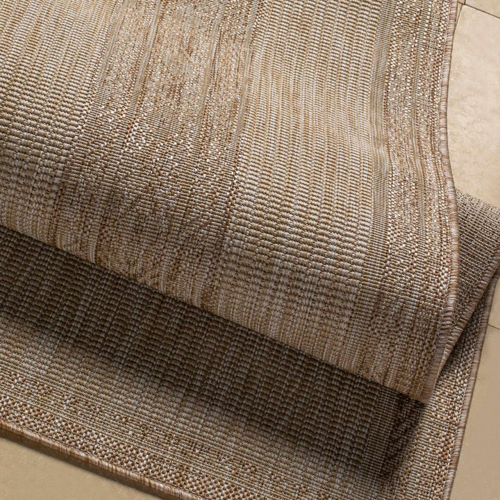 Manorhaven Contemporary Beige And Tan Rug - The Rug Decor
