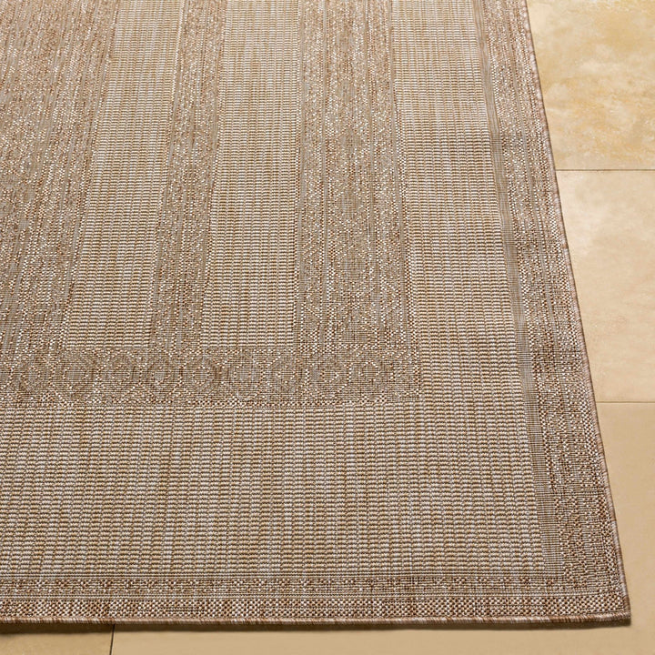 Manorhaven Contemporary Beige And Tan Rug - The Rug Decor