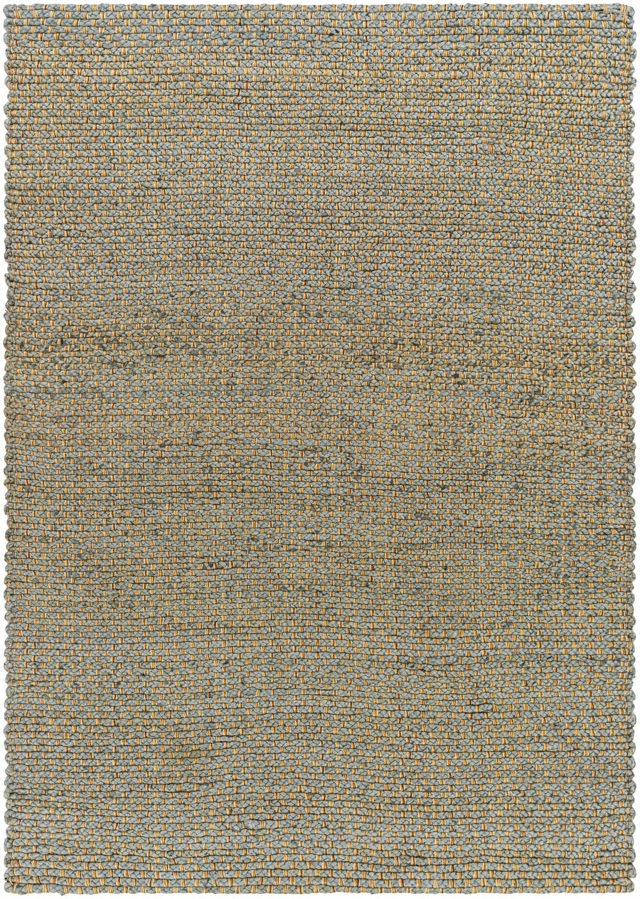 Maral Modern Solid Gray Hand Woven Jute Rug - The Rug Decor