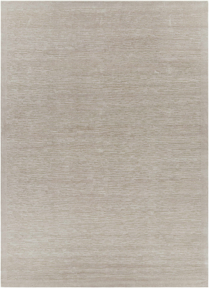 Mardi Beige Modern Style Hand Knotted Area Rug