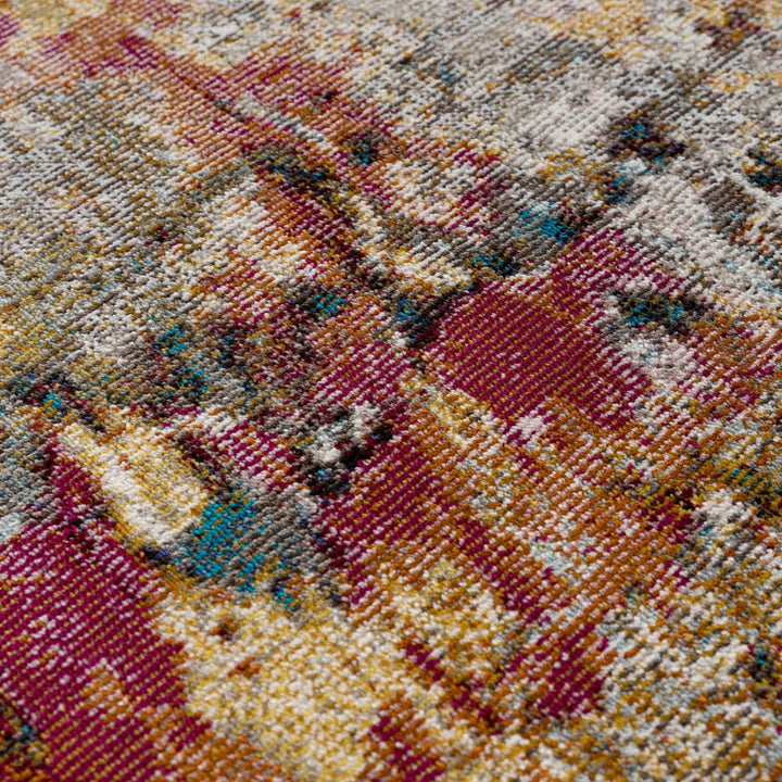 Mardin Modern Abstract Design Multicolor Area Rug - The Rug Decor