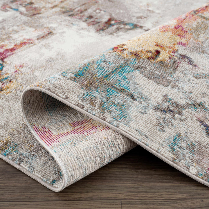 Mardin Modern Abstract Design Multicolor Area Rug - The Rug Decor