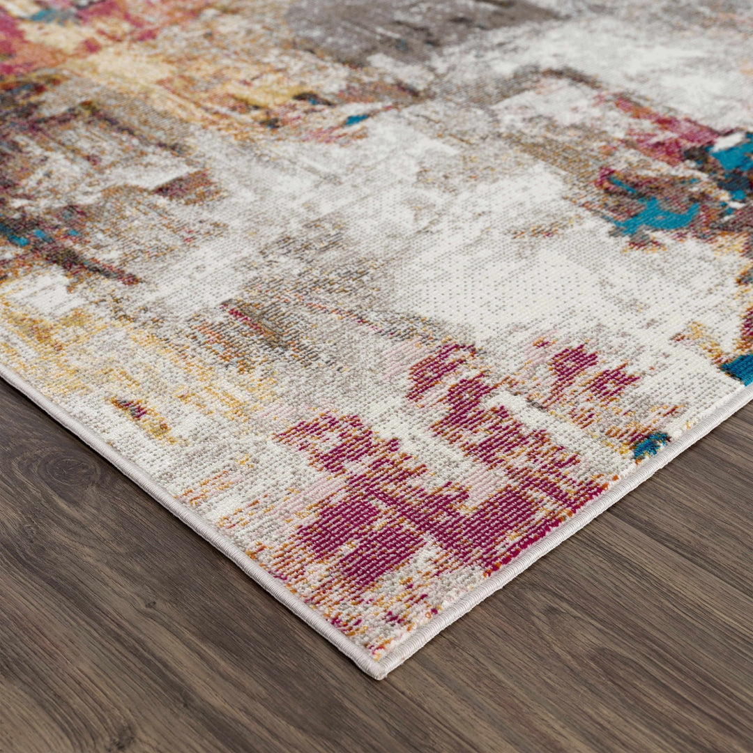 Mardin Modern Abstract Design Multicolor Area Rug - The Rug Decor