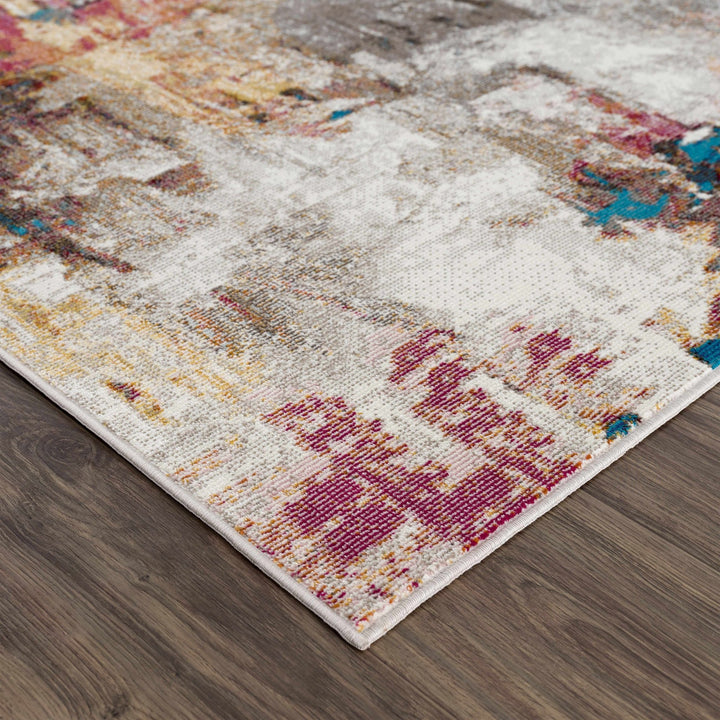 Mardin Modern Abstract Design Multicolor Area Rug - The Rug Decor