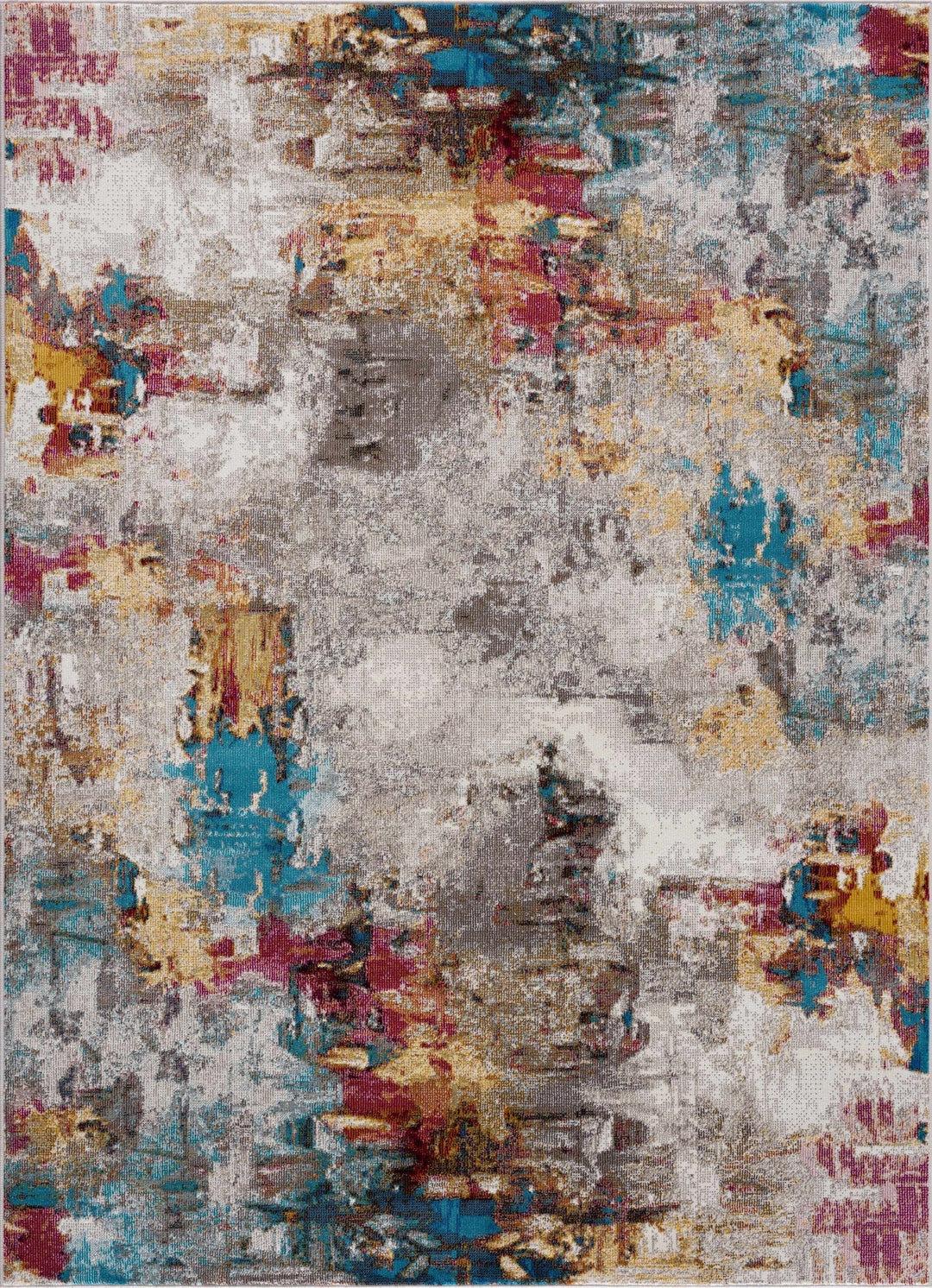 Mardin Modern Abstract Design Multicolor Area Rug - The Rug Decor