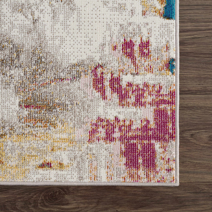 Mardin Modern Abstract Design Multicolor Area Rug - The Rug Decor