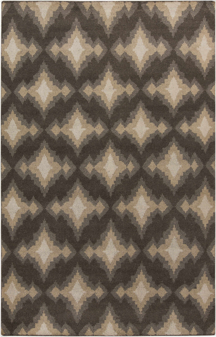 Marenisco Modern Style Beige And Brown  Area Rug