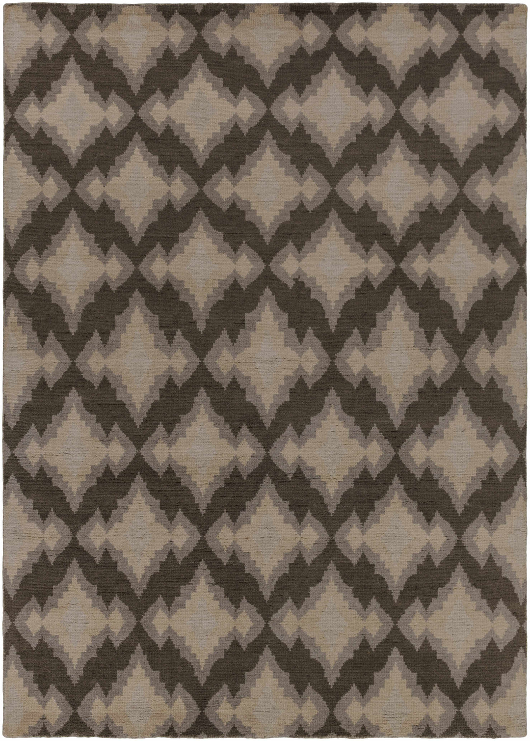 Marenisco Modern Style Beige And Brown  Area Rug
