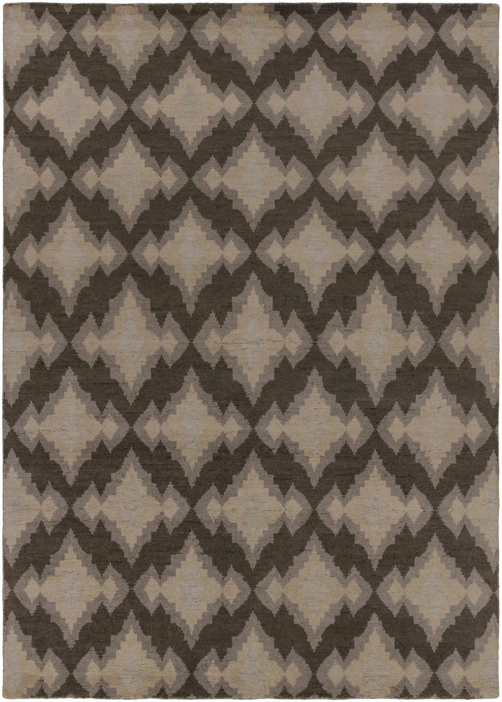 Marenisco Modern Style Beige And Brown  Area Rug