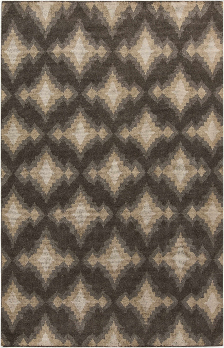 Marenisco Modern Style Beige And Brown Area Rug - The Rug Decor