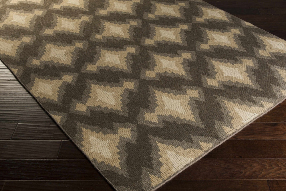 Marenisco Modern Style Beige And Brown Area Rug - The Rug Decor