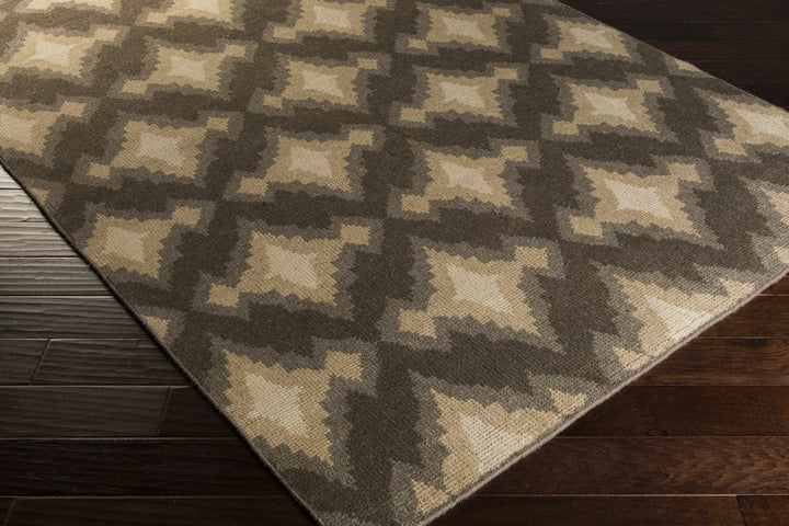 Marenisco Modern Style Beige And Brown Area Rug - The Rug Decor