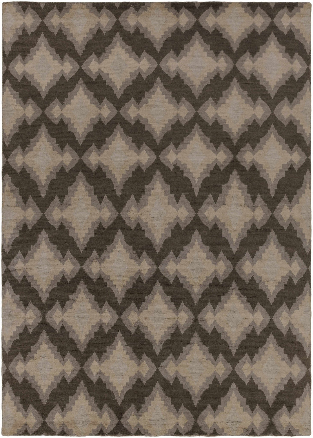 Marenisco Modern Style Beige And Brown Area Rug - The Rug Decor