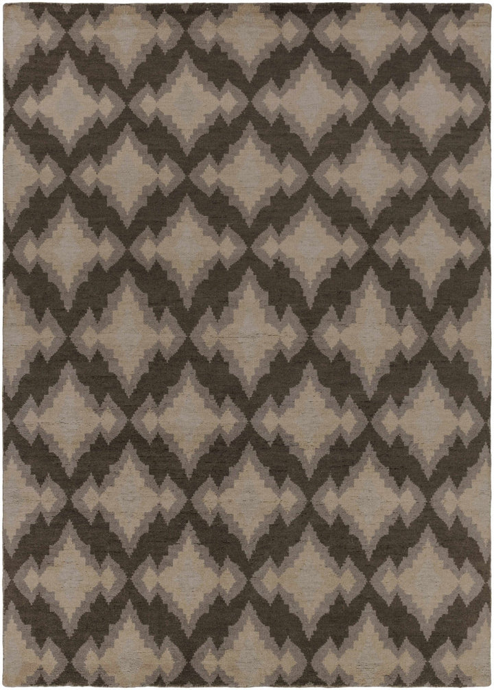 Marenisco Modern Style Beige And Brown Area Rug - The Rug Decor