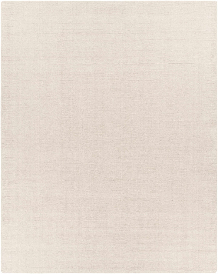 Mariba Modern Solid Design Ivory Hand Tufted Wool Rug - The Rug Decor