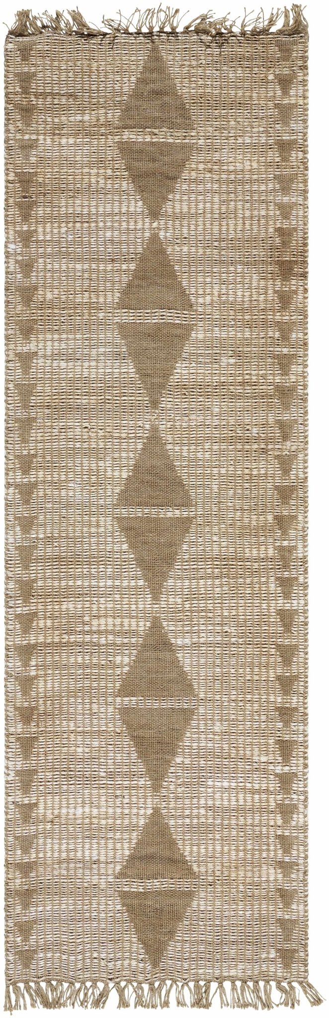 Marie Traditional Tan And Beige Hand Woven Rug - The Rug Decor