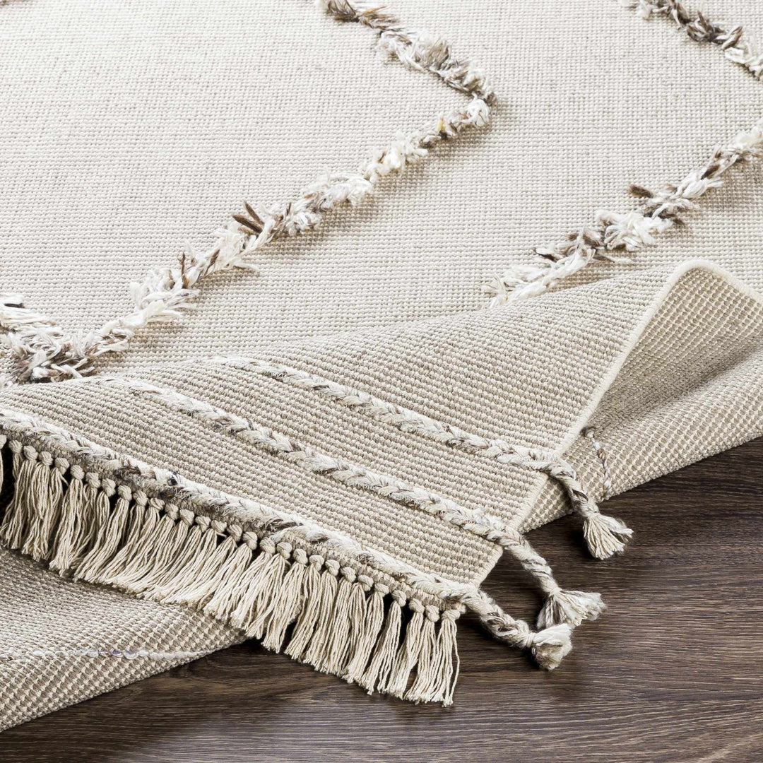 Marleston Beige Modern Style Hand Woven Area Rug - The Rug Decor