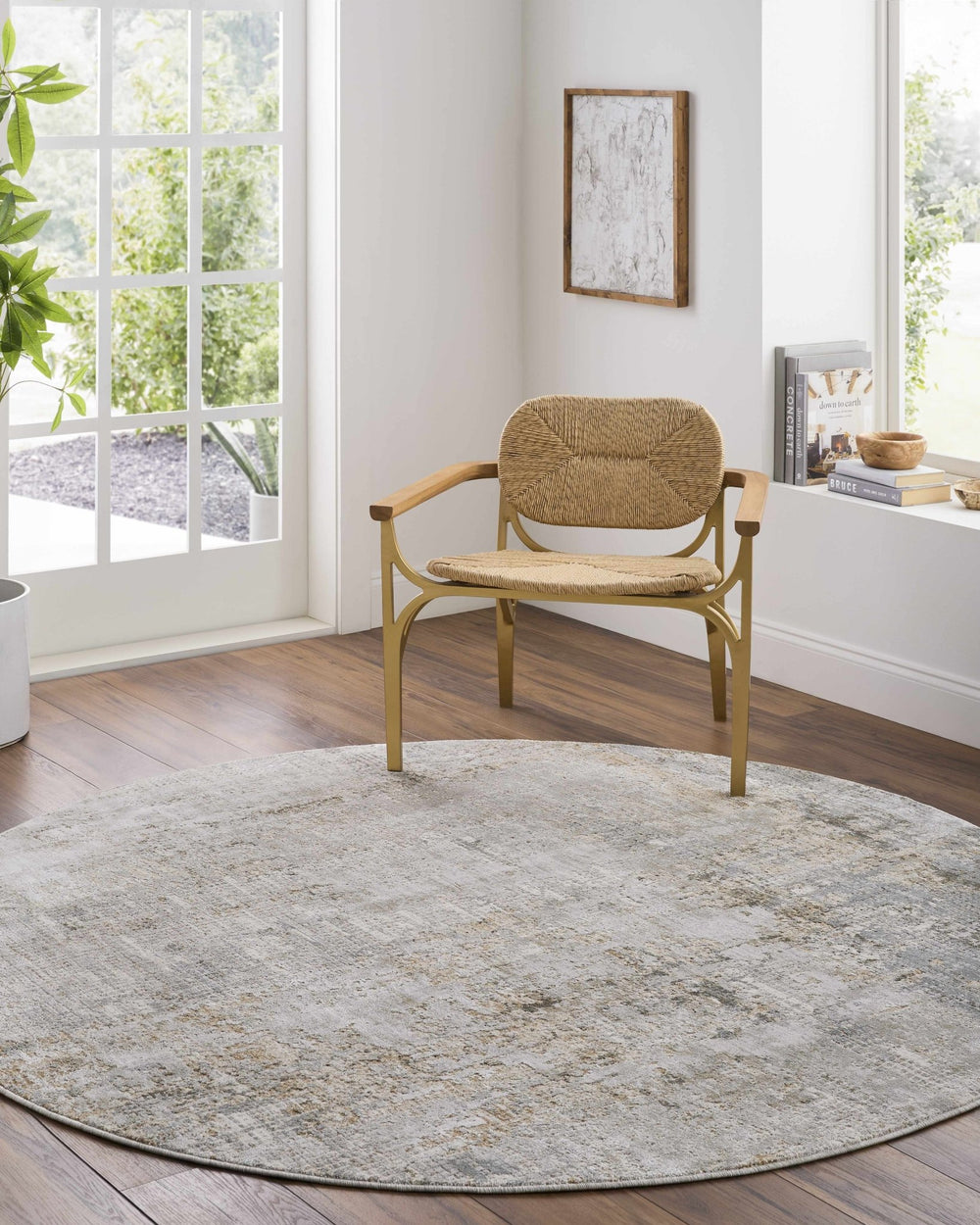 Marli Modern Abstract Design Beige And Gray Area Rug - The Rug Decor