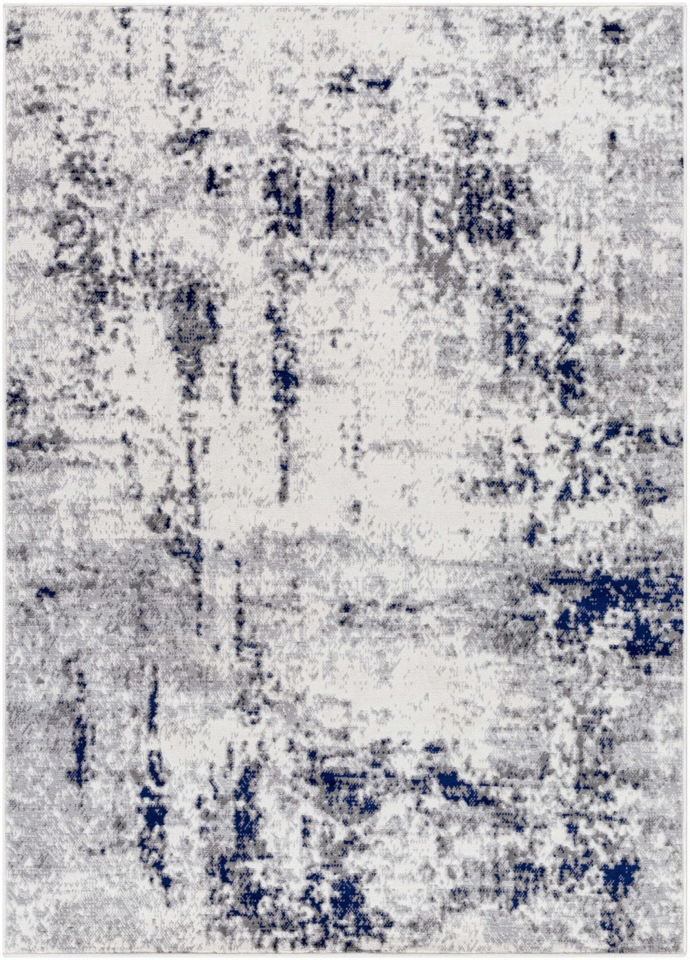 Marwa Modern Abstract Design Gray Area Rug - The Rug Decor