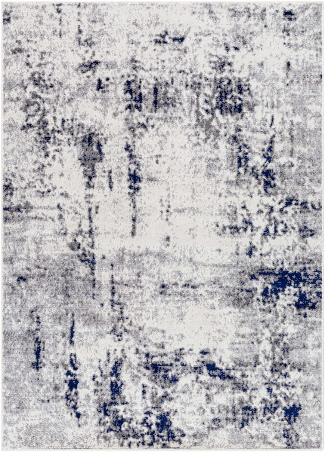 Marwa Modern Abstract Design Gray Area Rug - The Rug Decor