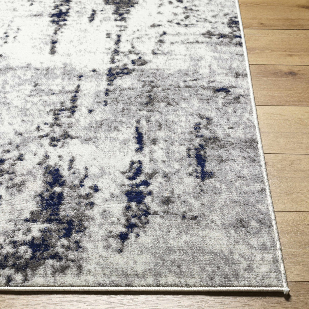 Marwa Modern Abstract Design Gray Area Rug - The Rug Decor