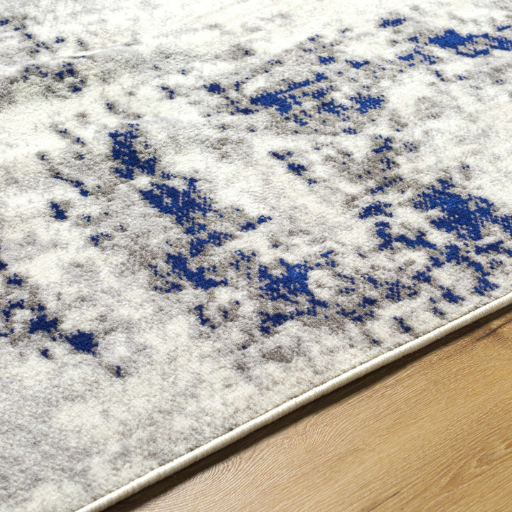 Marwa Modern Abstract Design Gray Area Rug - The Rug Decor