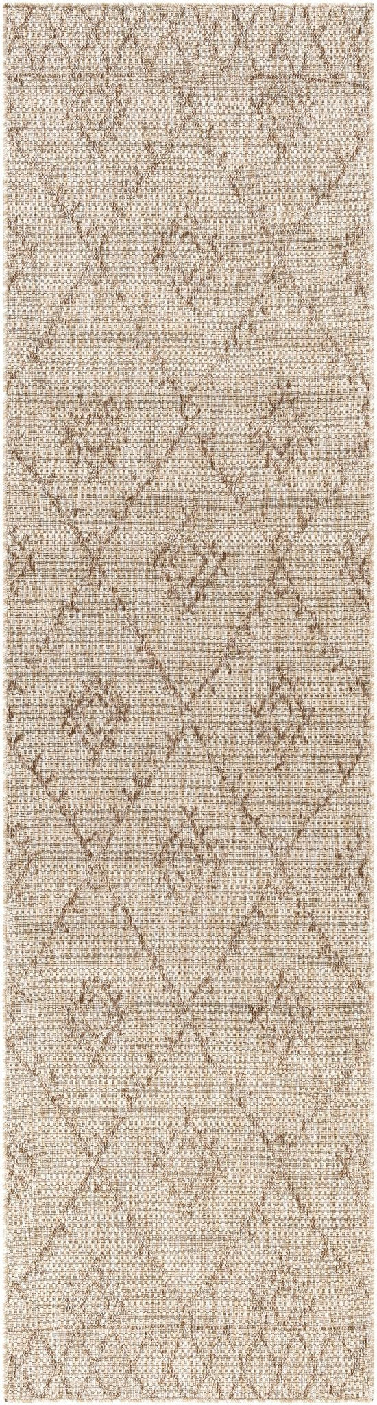 Marwood Bohemian Style Beige & Brown Nordic Rug - The Rug Decor