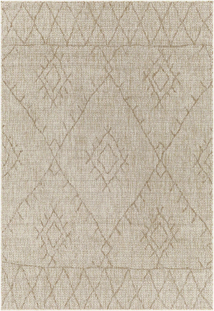 Marwood Bohemian Style Beige & Brown Nordic Rug - The Rug Decor