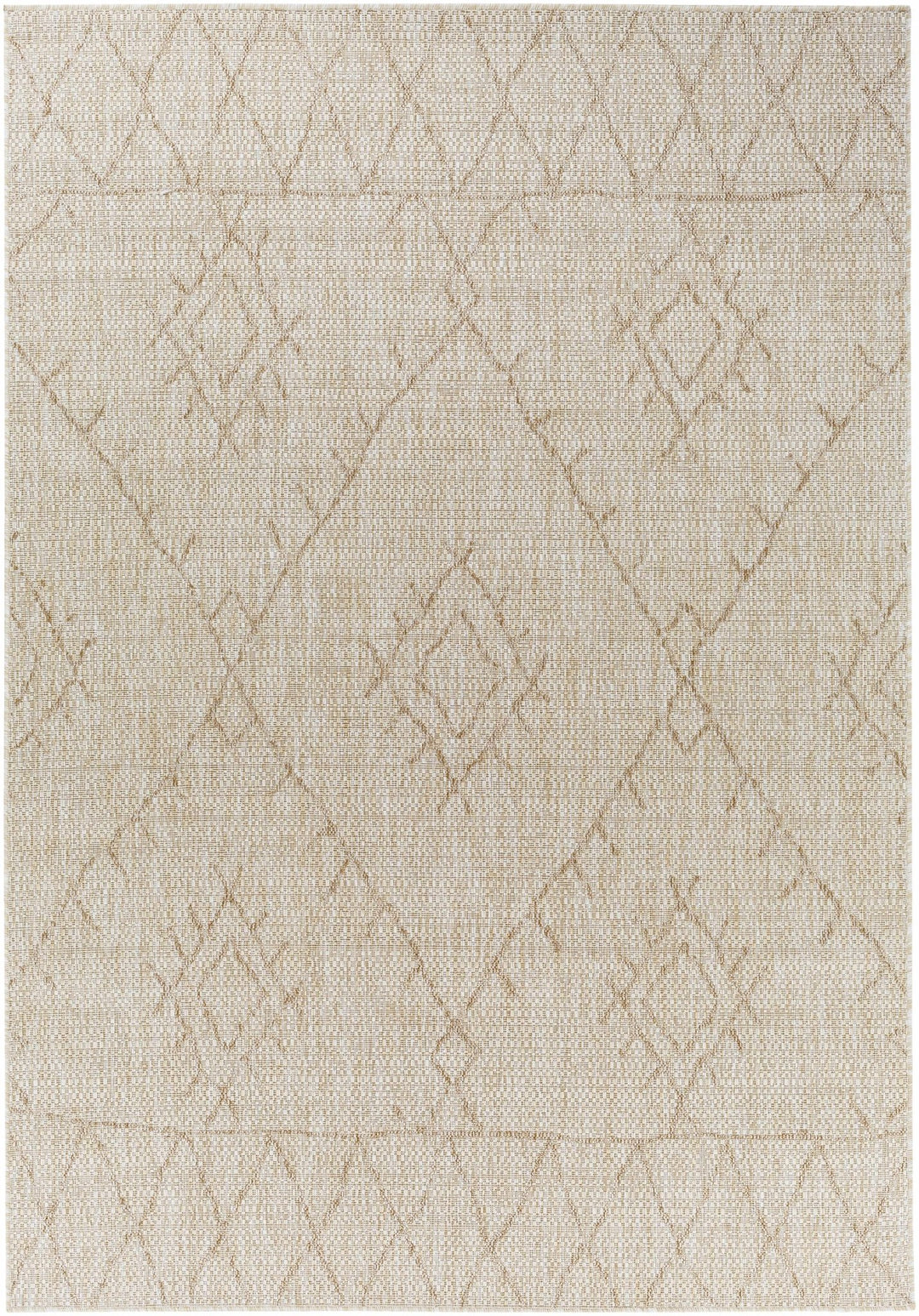 Marwood Bohemian Style Beige & Brown Nordic Rug - The Rug Decor