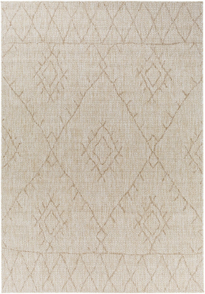 Marwood Bohemian Style Beige & Brown Nordic Rug - The Rug Decor