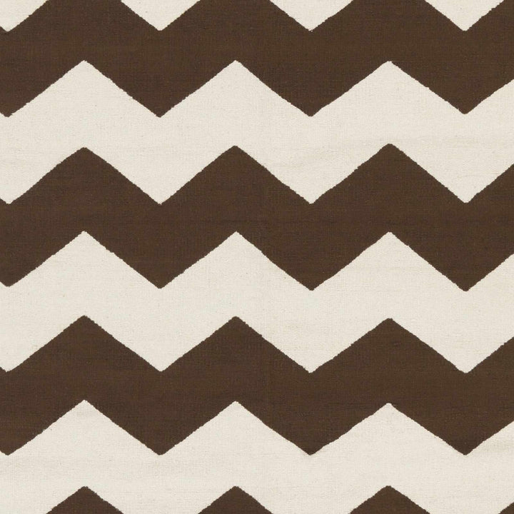 Masonville Brown And Ivory Geometrical Area Rug - The Rug Decor