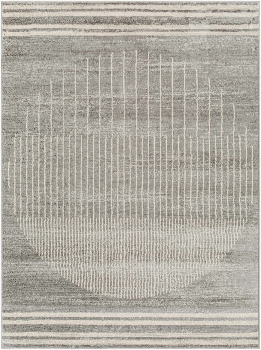 Massachusetts Contemporary Design Gray Area Rug - The Rug Decor