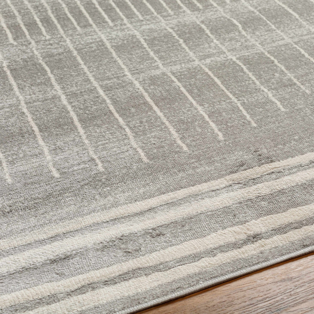 Massachusetts Contemporary Design Gray Area Rug - The Rug Decor