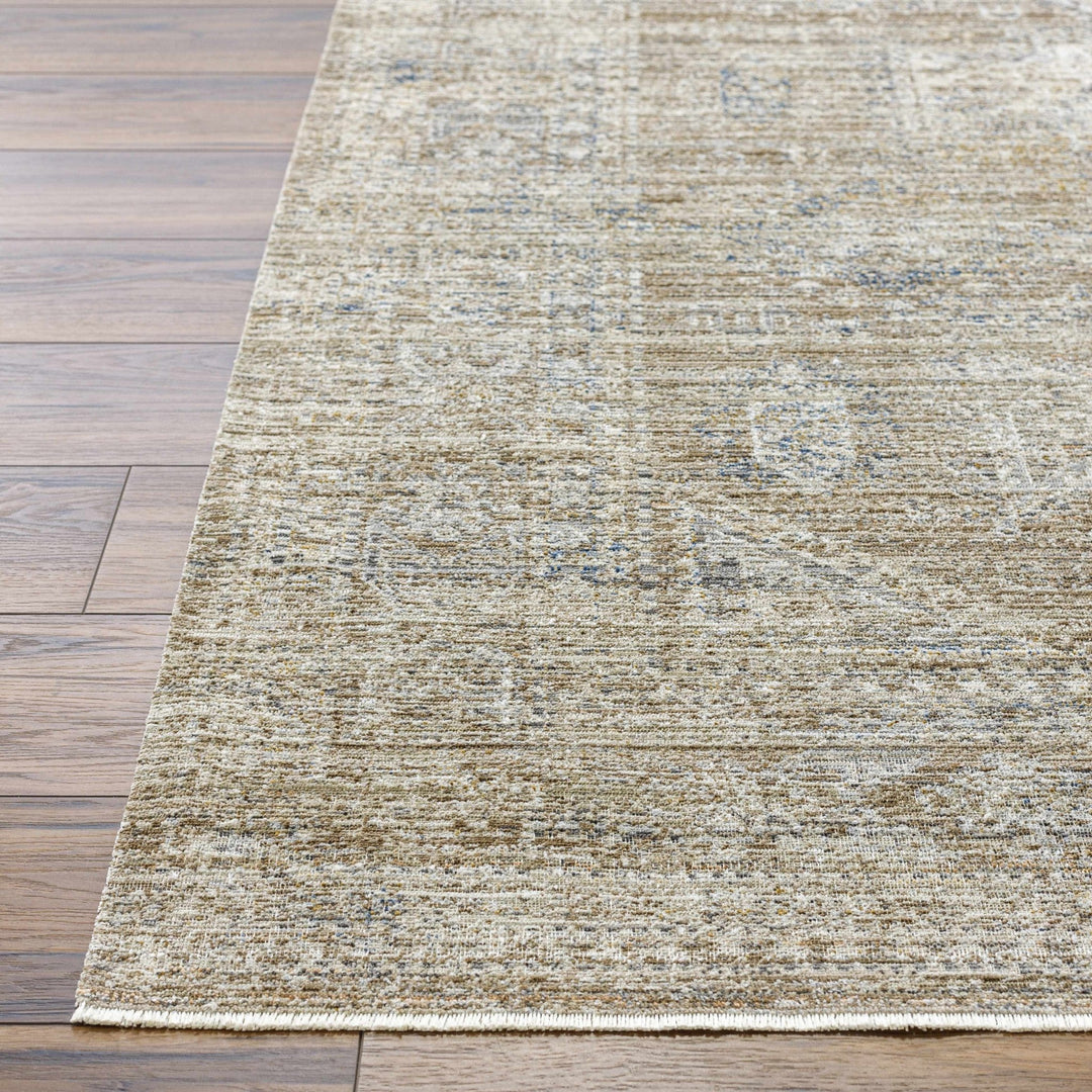 Matar Traditional Brown Machine Washable Area Rug - The Rug Decor